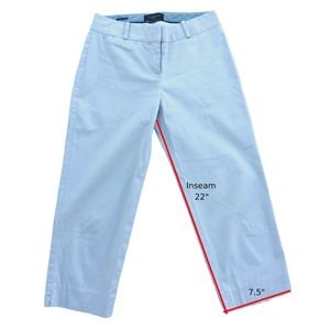 Woman's Pants TALBOTS Capri Off White Size 4P Mint Condition